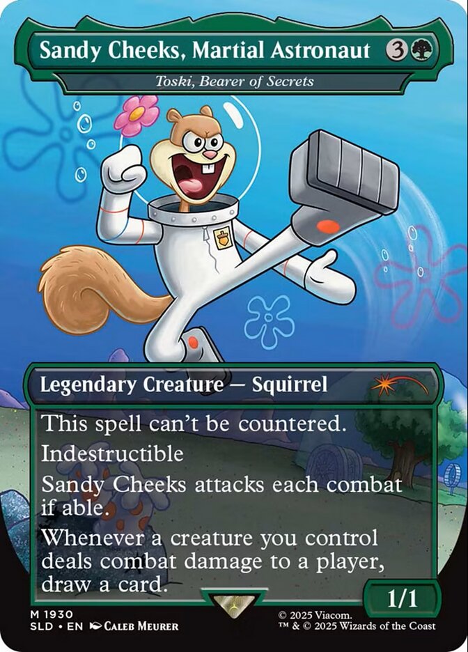 Sandy Cheeks (Toski, Bearer of Secrets)